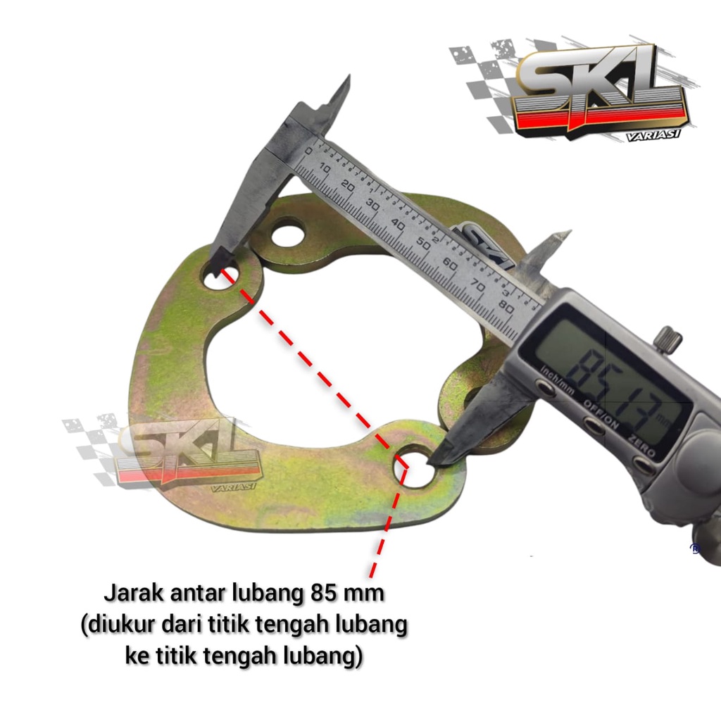 Conrod Peninggi Monoshock XSR 155 Vixion R15 Xabre Tebal 6mm Seperti Orinya