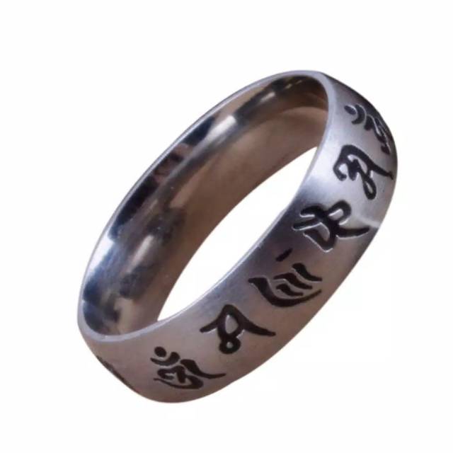 Cincin titanium cincin pria cincin perak cincin unik cincin tengkorak