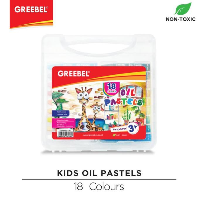 

Diskon GREEBEL Kids Oil Pastel 18 Warna Big Sale