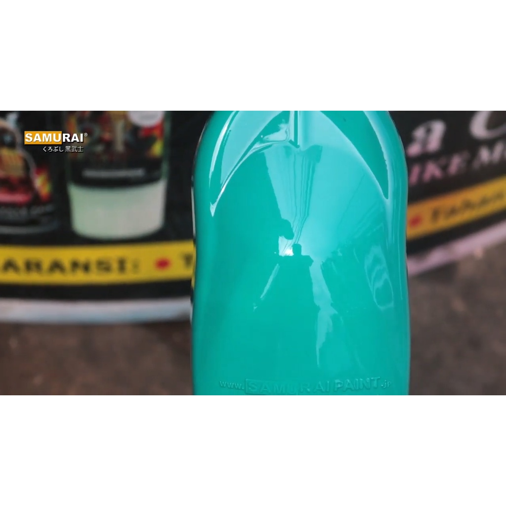 Samurai Paint Tosca Green 322 Hijau Tosca 400 ml - Cat Semprot