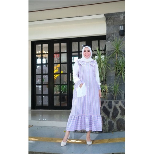 ANINDYA MIDI DRESS GAMIS MURAH