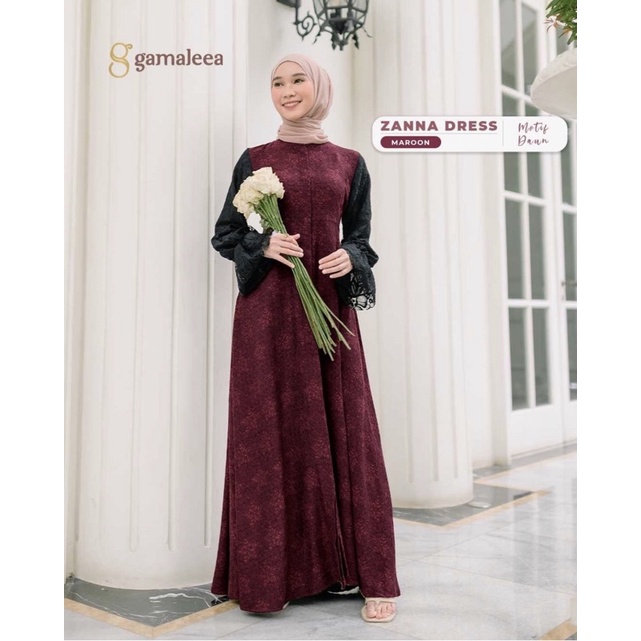ZANNA DRESS BY GHAISANI GAMALEEA GRADE B
