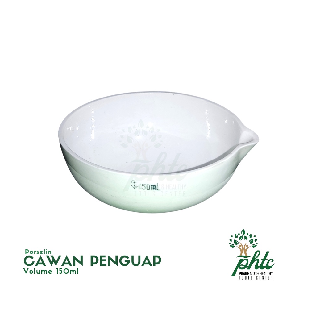 Cawan Uap 150ml l Cawan Porselin 150ml - Cawan Penguap