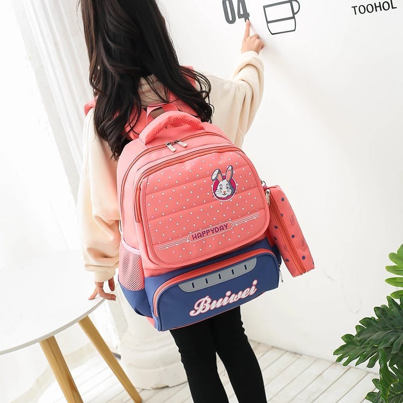 RASTA_BAGS17 / TAS ANAK / TAS ANAK SEKOLAH / TAS ANAK PEREMPUAN /TAS RANSEL ANAK MOTIP SUPER DINO