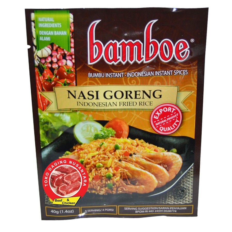 

Bamboe Bumbu Nasi Goreng 40gr