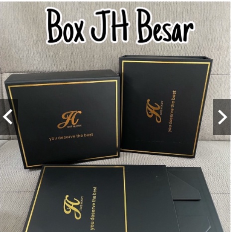 GIFT BOX LIPAT JIMS HONEY BESAR DAN KECIL ORI JH KOTAK