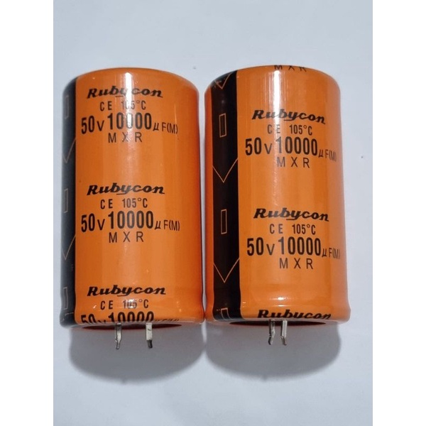 Elco 10000uf 50v Rubycon