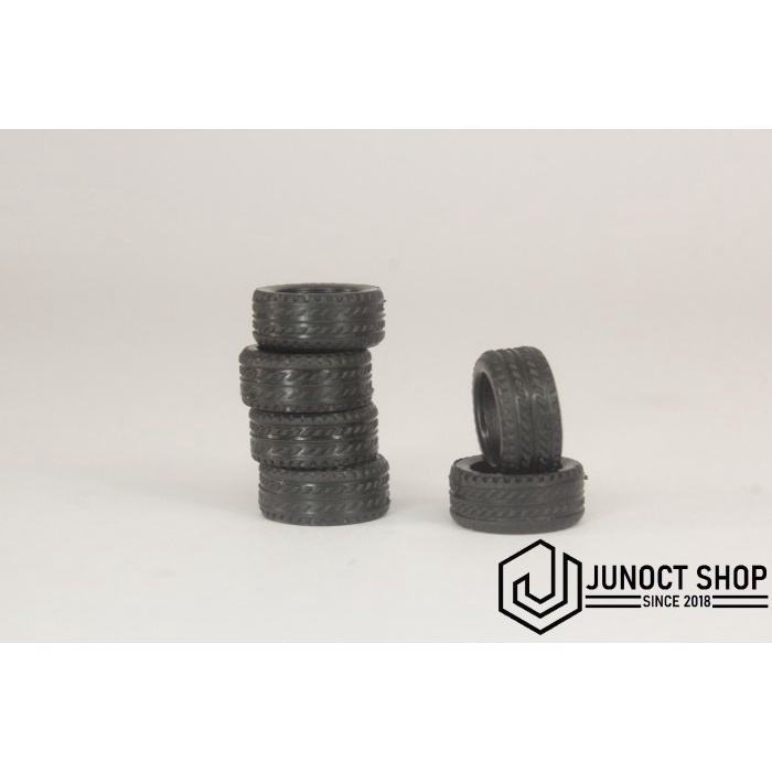 Asesoris Ban Tire Karet 1:64 Scale Hotwheels MiniGT Maket Miniatur