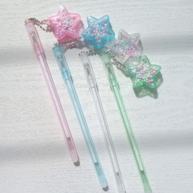 

1Pcs pen gantungan bintang lucu/pen gantungan Glitter/gelpen lucu