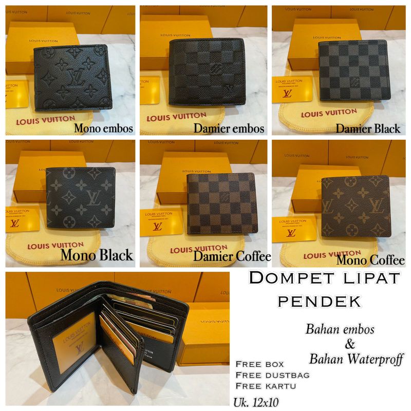 DOMPET LIPAT/DOMPET MINI COACH/DOMPET UANG PRIA WANITA SEMI SUPER IMPORT