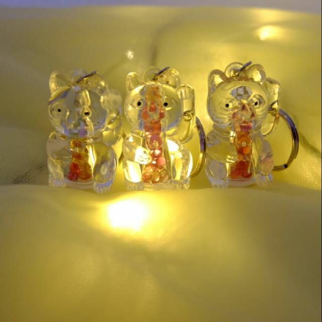 Gantungan kunci Kucing Maneki Neko