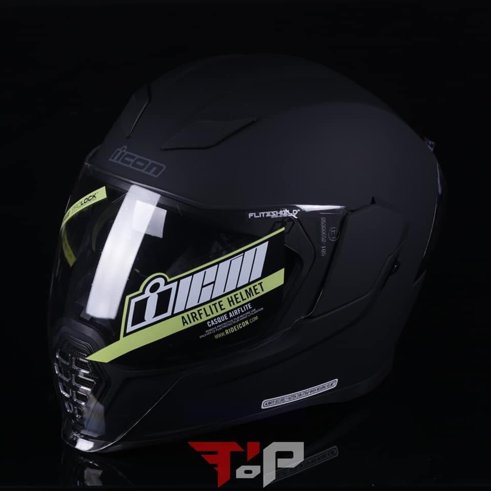 ICON AIRFLITE RUBATONE BLACK MATTE
