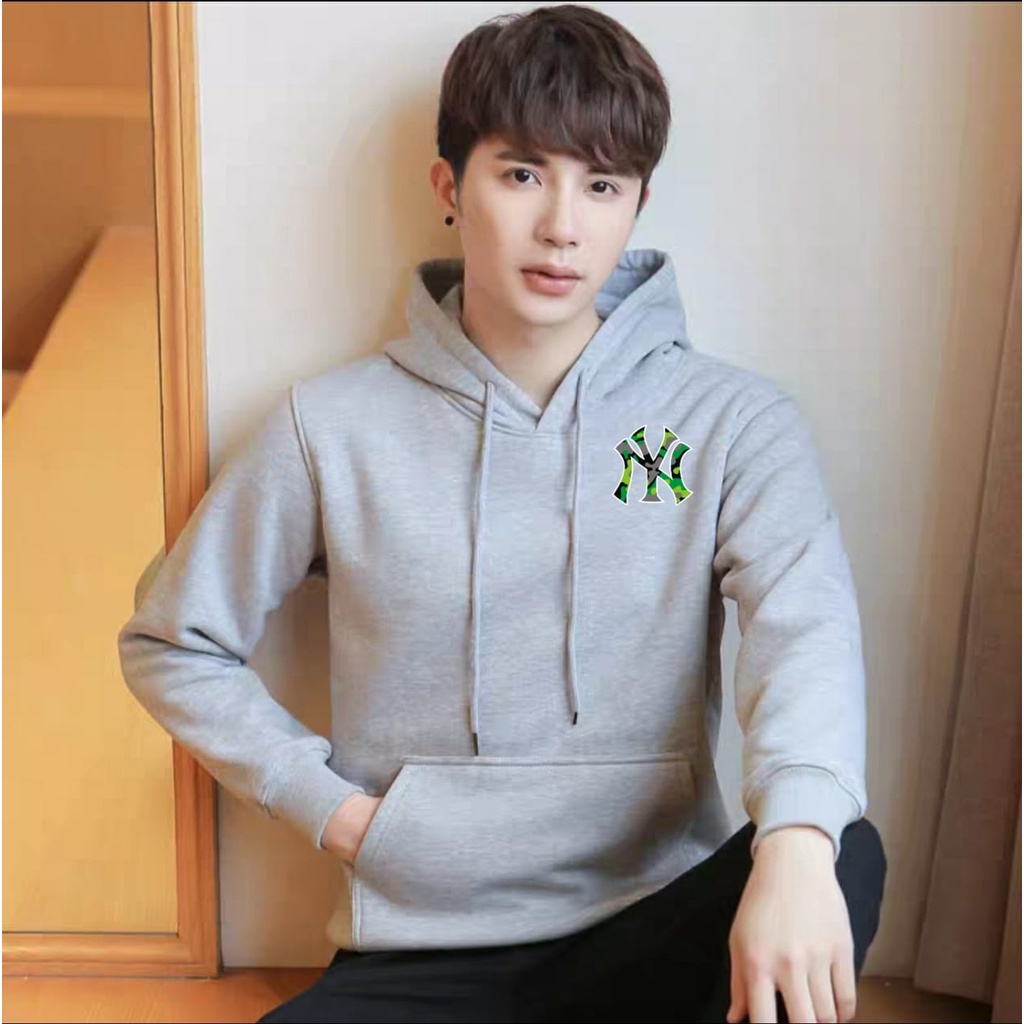 bisa COD / POLILE - HOODIE NY ARMY / fashion pria / hodie / sweter / keren / terbaru