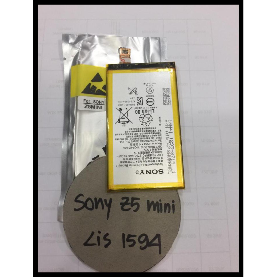 Baterai Sony Z5Mini Original Baterai Sony 1594 Erpc Original