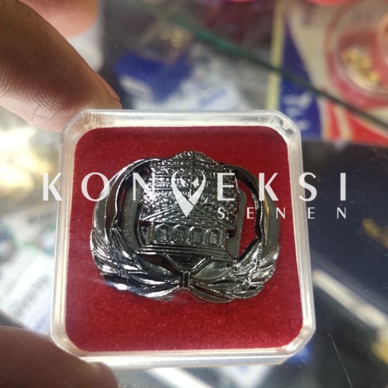 pin korpri silver magnet | lencana korpri silver