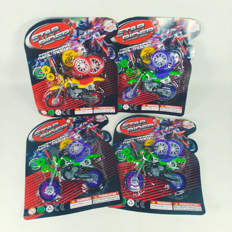 Motor Cross Mini Star reder Anak Laki Edukasi