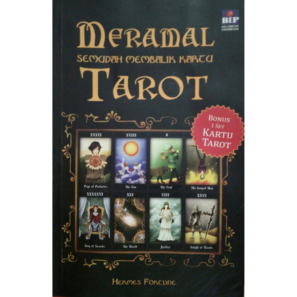 Meramal semudah membalik kartu tarot Hermes fortune Bonus Kartu Tarot