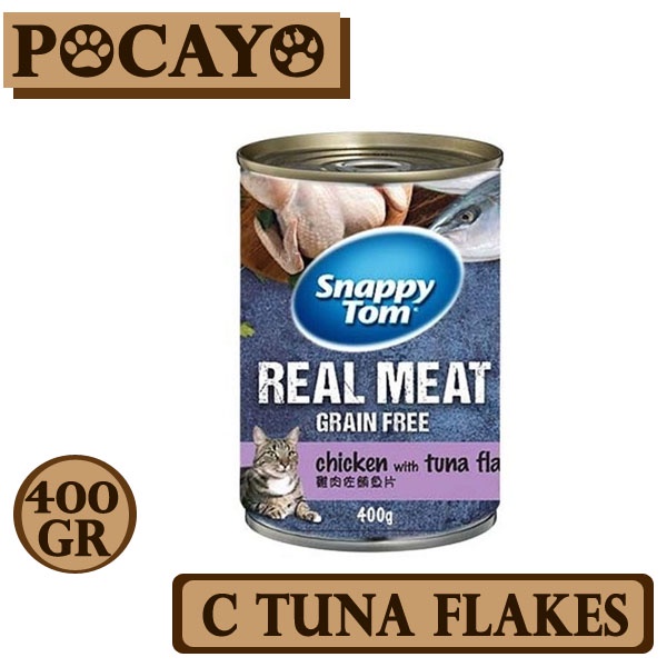 Snappy Tom Chicken Tuna Flakes 400gr