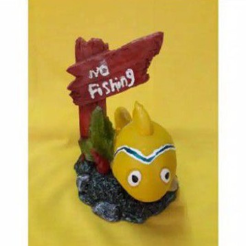 Mainan hias aquarium fiber ikan nemo