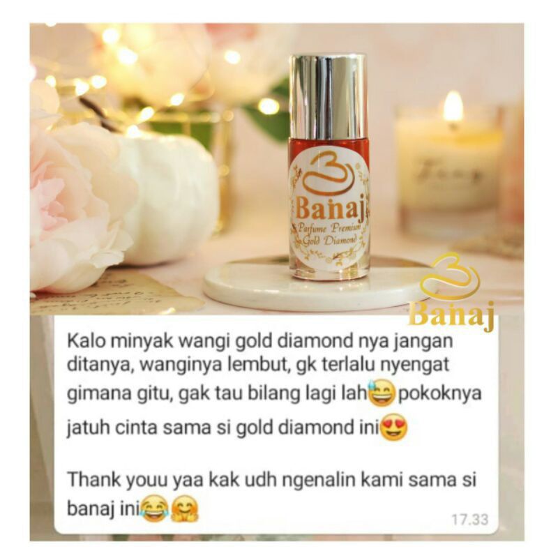 PARFUM PREMIUM BANAJ BEAUTY CARE / PARFUM BANAJ GOLD DIAMOND / PARFUM BANAJ PINK LADY