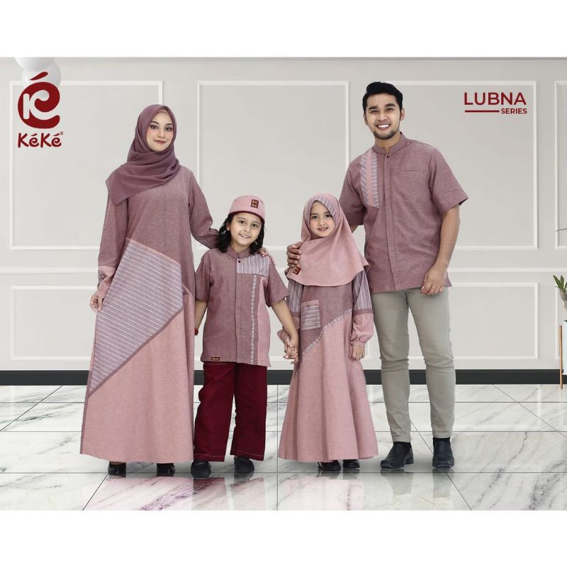 Sarimbit Keke Lubna series- Merlot Red  New arrival // Merlot Red // Lubna series // Gamis Keke