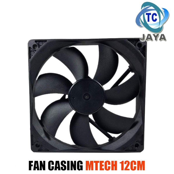 Fan Casing 12 CM Hitam Mtech