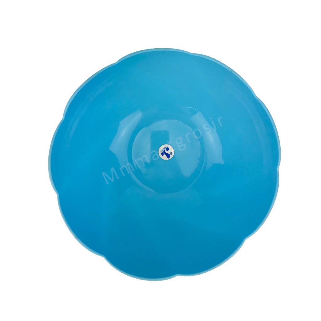 Tantos / Mangkok Rose L / Mangkok bentuk bunga / Biru / 5156