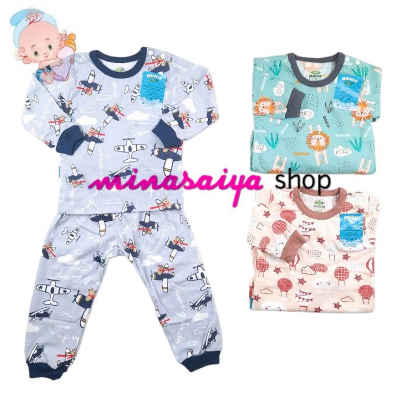 KOOLBEAN Setelan Bayi SNI Lengan Panjang Piyama Bayi Uk. S - XL