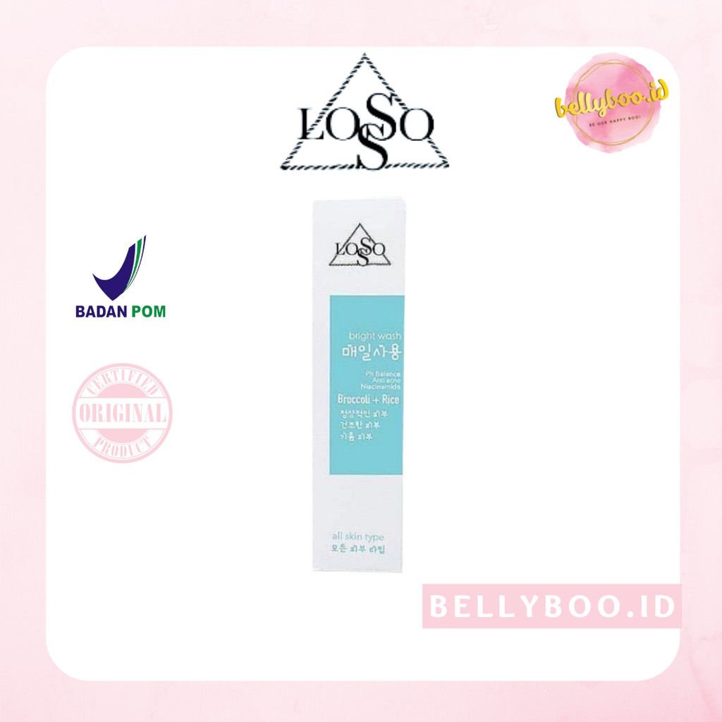 [New] LOSSO Brightening Facial Wash