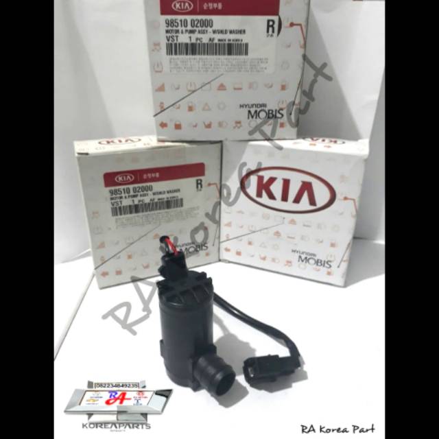 Motor Pump Washer Hyundai Atoz Penyemprot Air Wiper Kia Visto