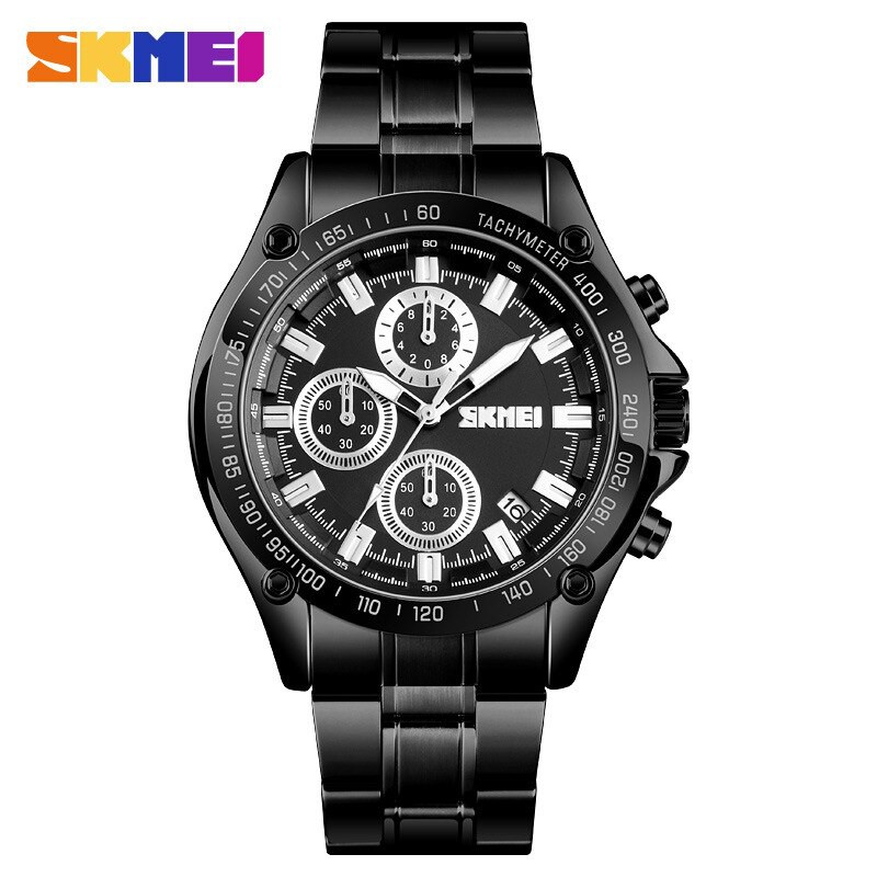 SKMEI 1393 ORIGINAL Jam Tangan Pria SKMEI Analog Chr   ono