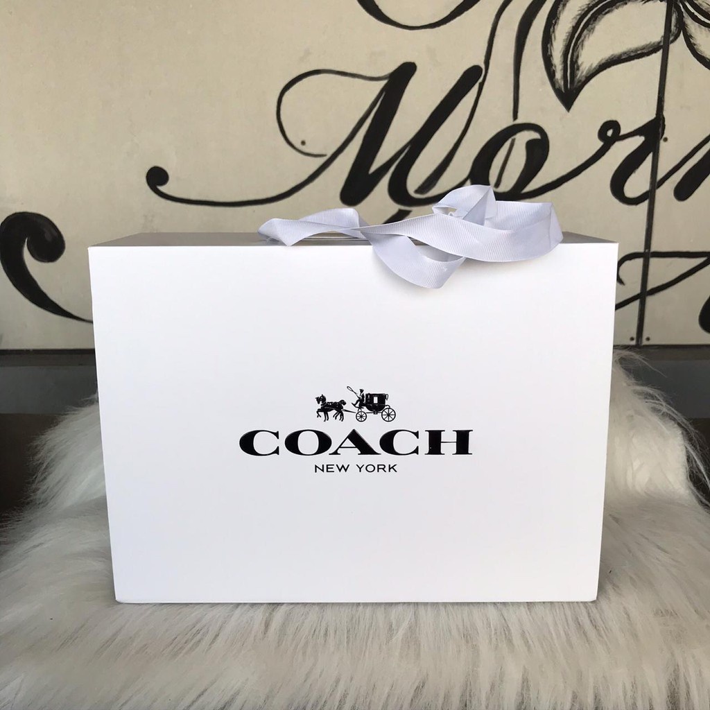 COACH Original Carton Gift Box Folding Box High-end Carton Premium Gift Box