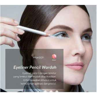 Wardah Eyeliner Pensil Hitam & Putih