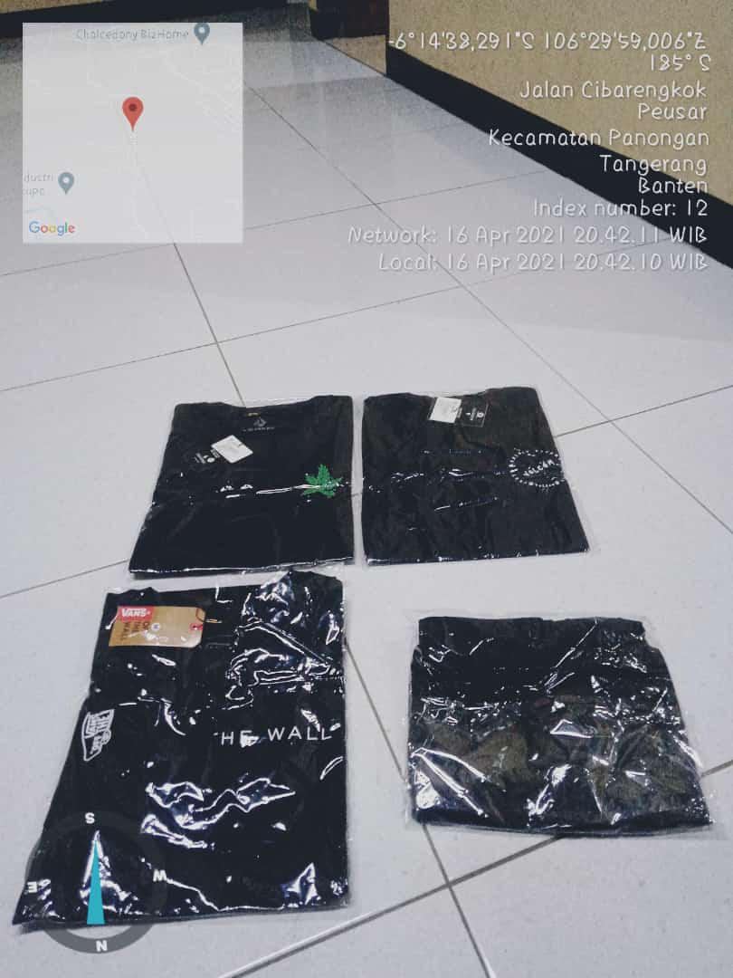 Kaos Skate & Surf High Quality Adn976