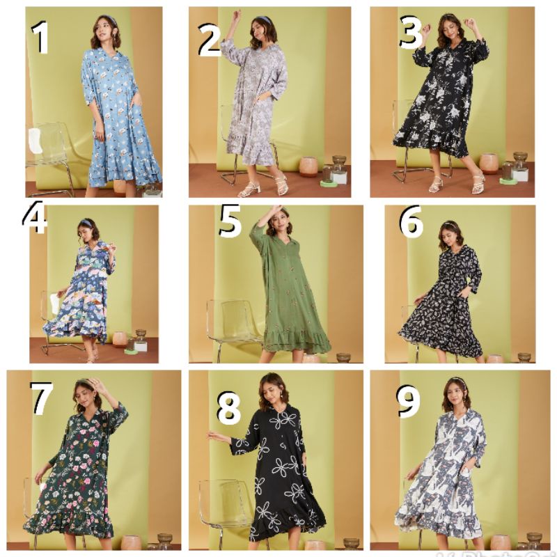 DRESS FREYA   SERIES by SENYENYAKITU(Reseller Resmi)