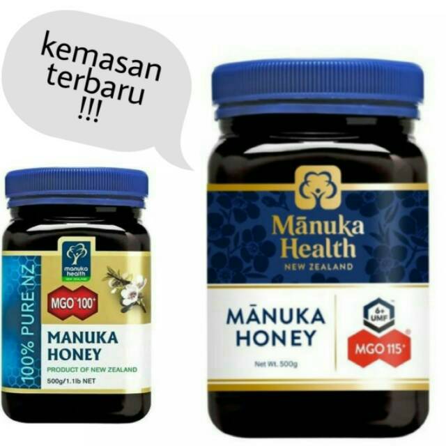 

MADU MANUKA HONEY HEALTH MGO 100+ 500 GRAM