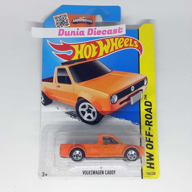 Hot Wheels Volswagen Caddy Orange VW Pickup
