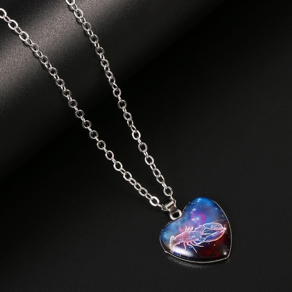 Kalung LILY Constellation Fashion Baru Hadiah Ultah Terbaik Leo Libra Scorpio Sagitarius