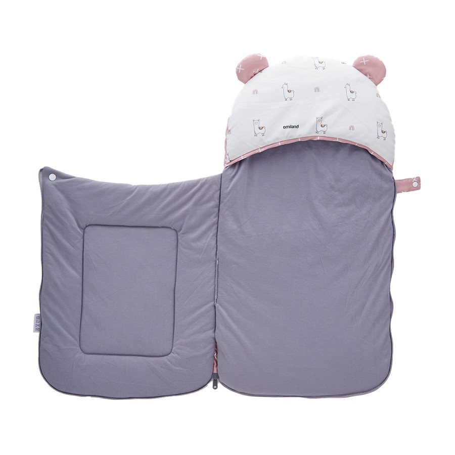 Sleeping Bag Kantong Tidur Bayi Lembut &amp; Hangat Omiland Alpaca Series - OB 26201-4