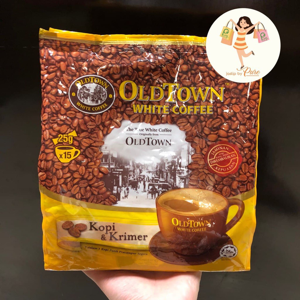 Jual Old Town White Coffee Kopi & Krimer Creamer isi 15 Sachets