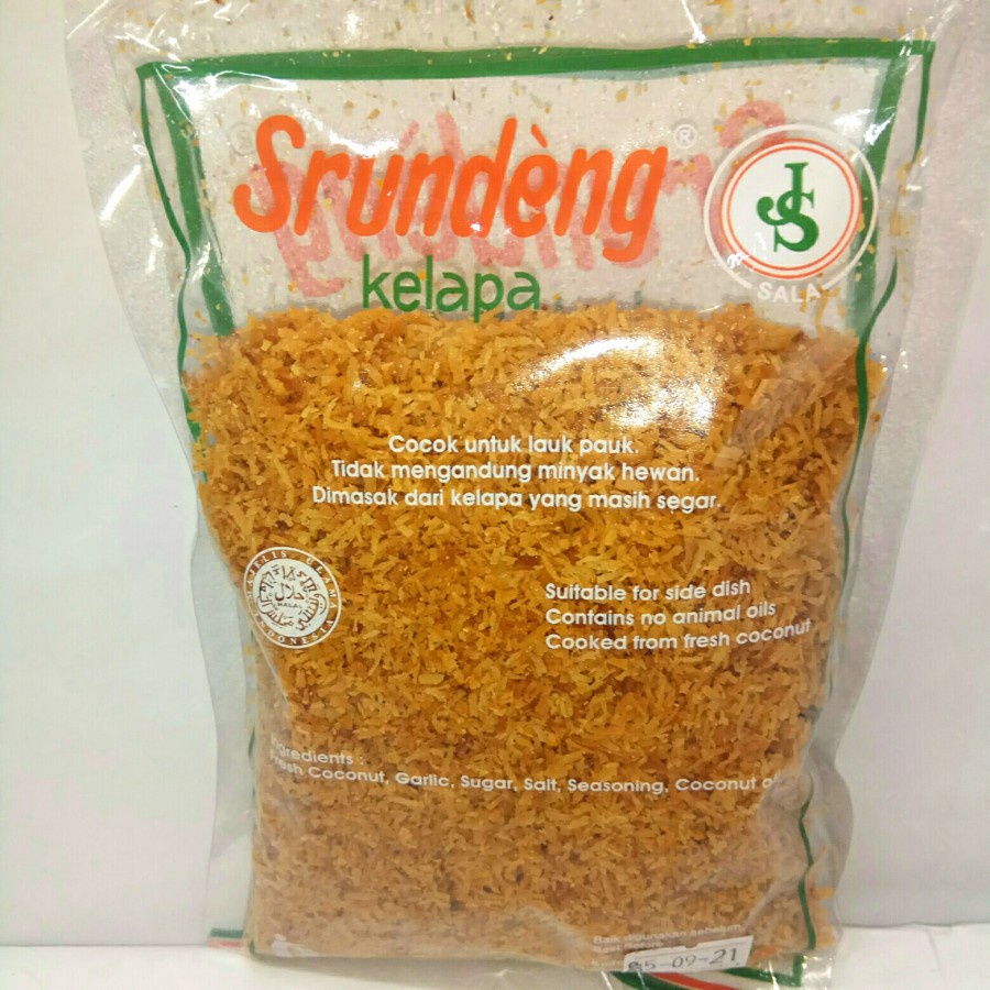 Serundeng Solo 120gr JS Serundeng Kelapa