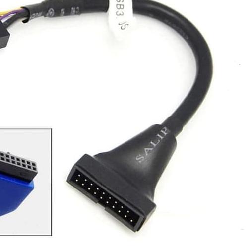KABEL ADAPTER USB 2.0 9PIN FEMALE TO USB 3.0 20PIN MALE