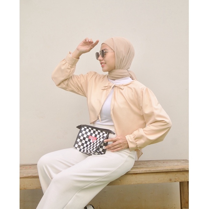 Tq88indonesia Fashion Baju Cardigab Wanita Terbaru /  MORINA OUTER / Busana Luaran Cewek / Ootd / Outfit