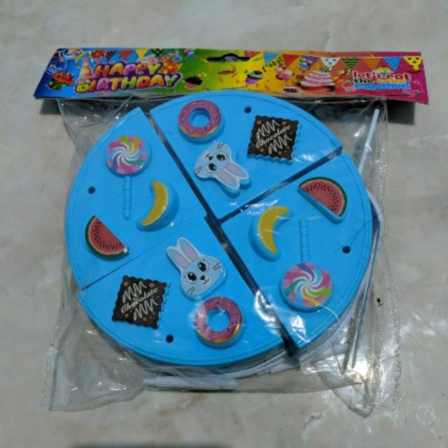 Mainan Anak Kue Tart Ulang Tahun Happy Birthday LD-1