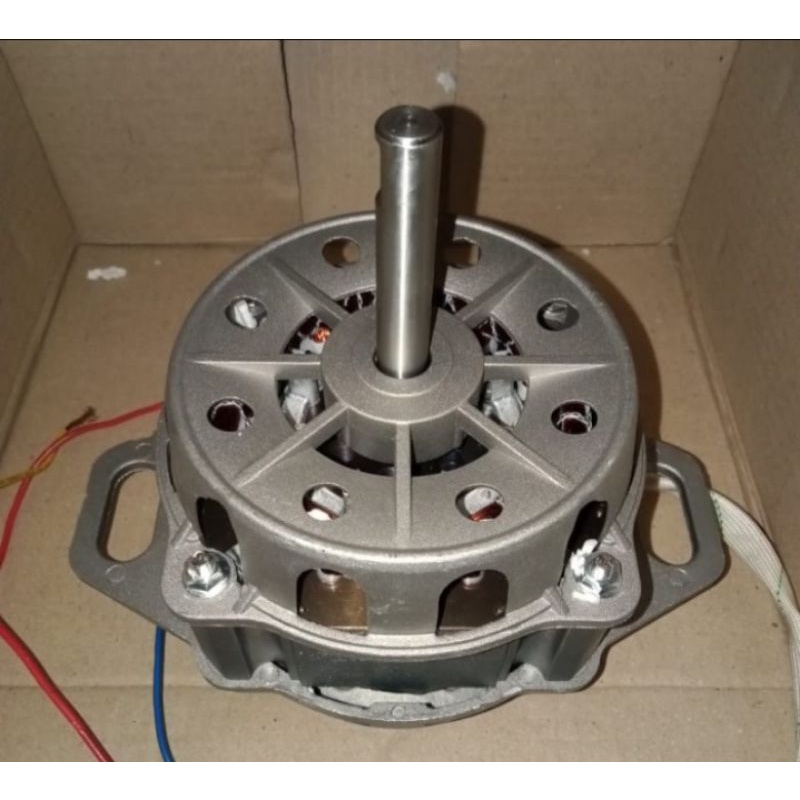 Motor dinamo mesin cuci top louding buka,an atas