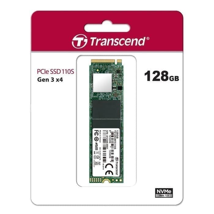 Transcend SSD 128GB M2 NVME TS128GMTE110S