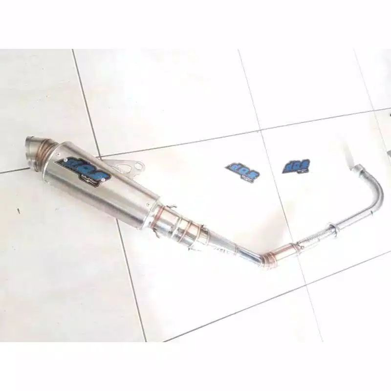 KNALPOT DOS (INLET 38/50) JUPITER REVO VEGA KHARISMA SMASH BLADE SUPRA DLL