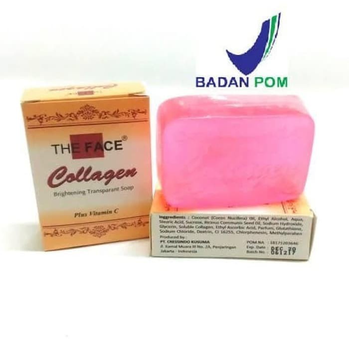 SABUN COLAGEN THE FACE ORIGINAL [BPOM]/ORIGIONAL/COD/SALE