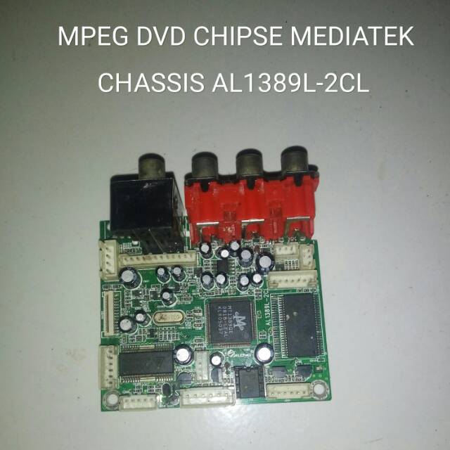MPEG DVD CHIPSET MEDIATEK CHASIS AL1389L2-CL