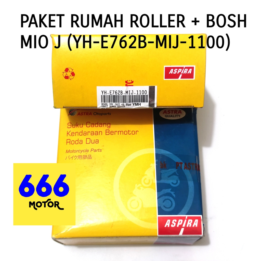 PAKET RUMAH ROLLER + BOSH MIO J (YH-E762B-MIJ-1100)